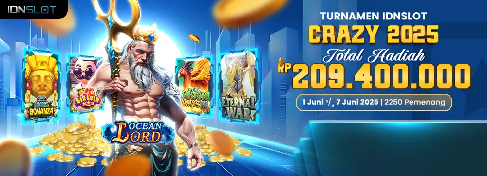 Turnamen IDNSLOT Crazy 2025